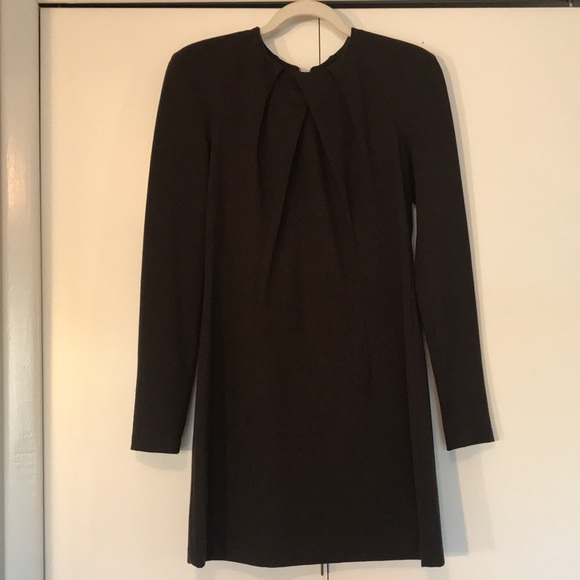 Plein Sud Jeanius Dark Brown Dress- long sleeved - Picture 2 of 11